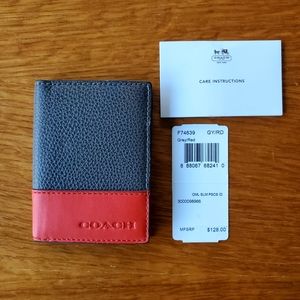 Men's Coach Compact Wallet